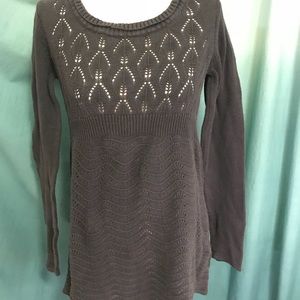 Crochet (see through) sweater top